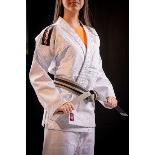 Kimono Branco Trançado